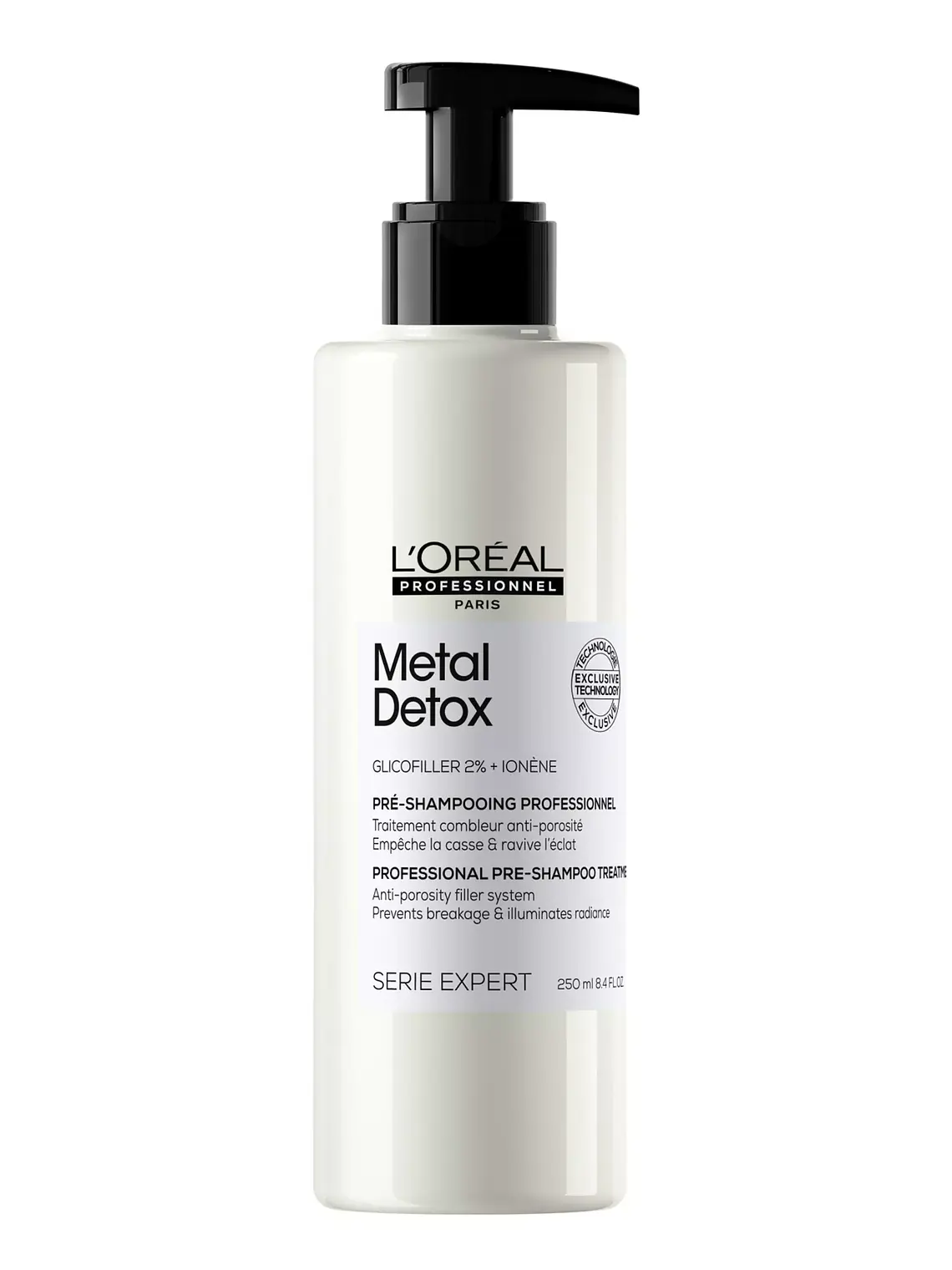 Tratamiento Pre-Shampoo Relleno de Porosidad L'Oréal Metal Detox 250ml 1