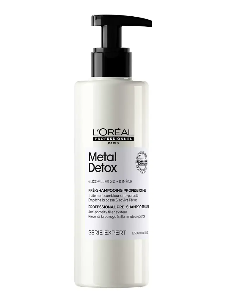 Tratamiento Pre-Shampoo Relleno de Porosidad L'Oréal Metal Detox 250ml 1