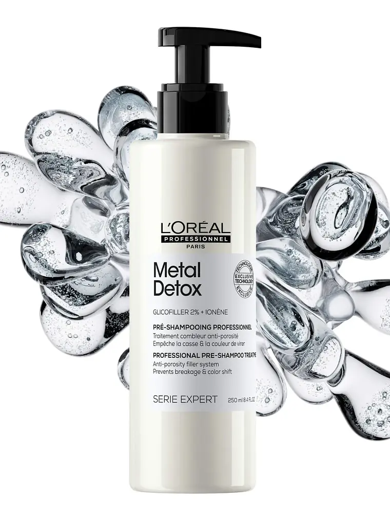 Tratamiento Pre-Shampoo Relleno de Porosidad L'Oréal Metal Detox 250ml 2