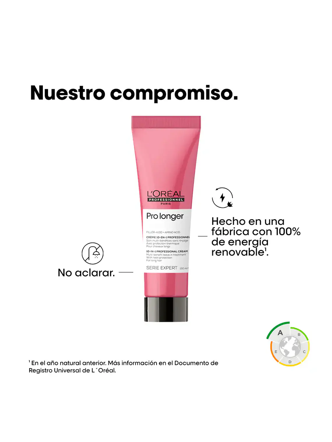 Crema para Peinar Fortalecedor Cabello Largo Pro Longer 150 ml Loreal Professionnel 2