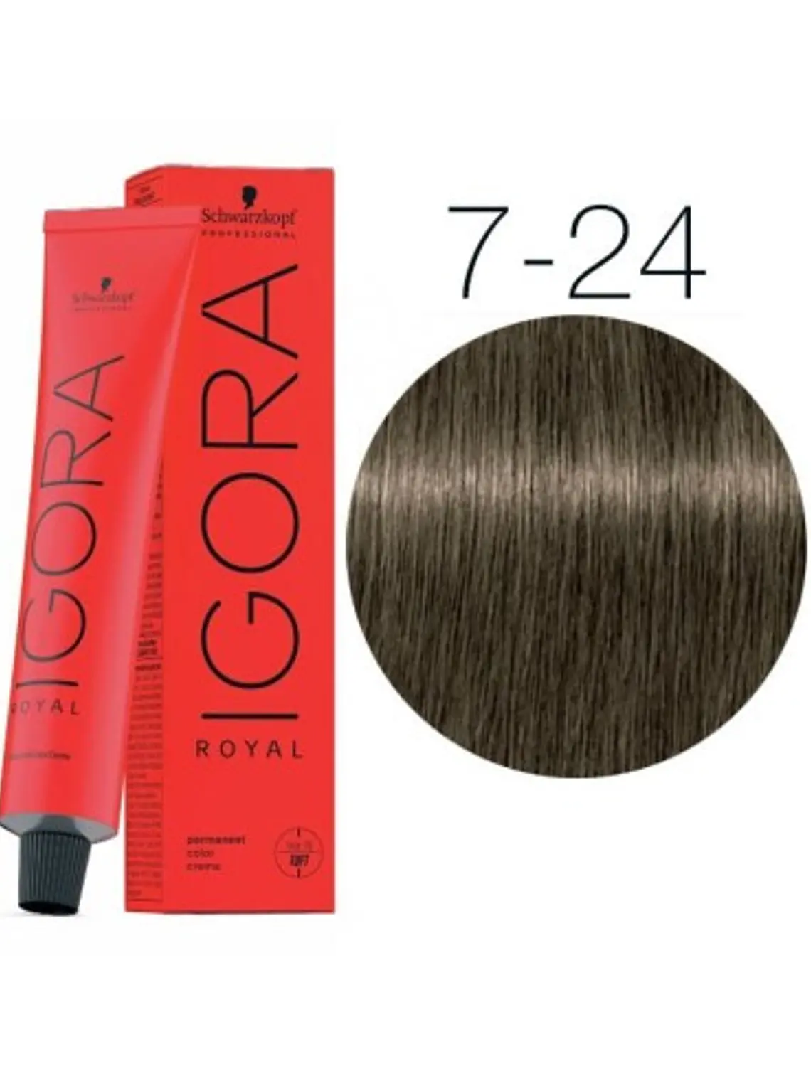 IGORA ROYAL 7-42 Rubio Medio Beige Humo 1