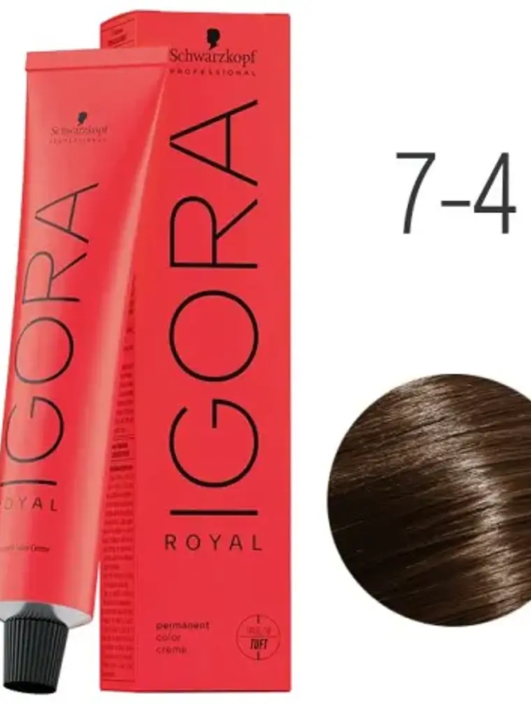 IGORA ROYAL 7-4 Rubio Medio Beige 2