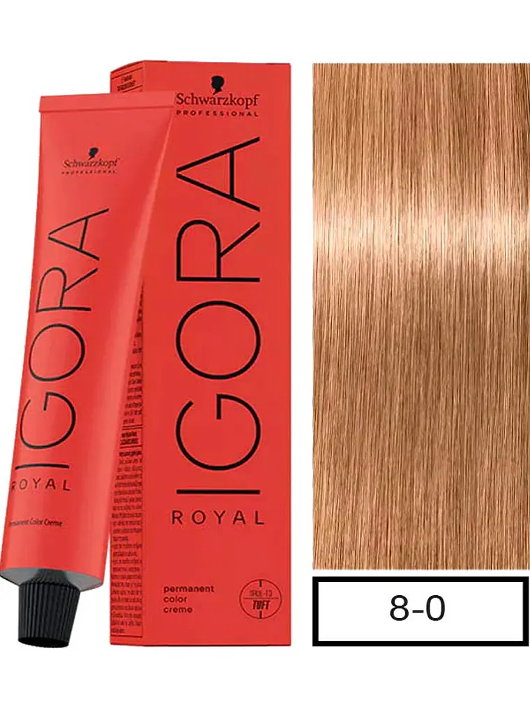 IGORA ROYAL 8-0 Rubio Claro 1