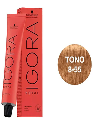 IGORA ROYAL 8-55 Rubio Claro Dorado Intenso