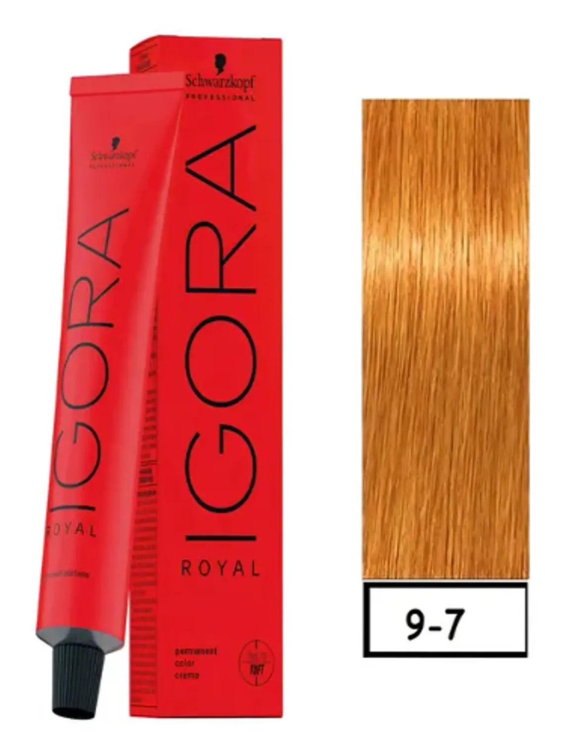 IGORA ROYAL 9-7 Rubio Muy Claro Cobrizo 1