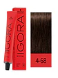 IGORA ROYAL 4-68 Castaño Medio Marrón Rojo - Miniatura 1