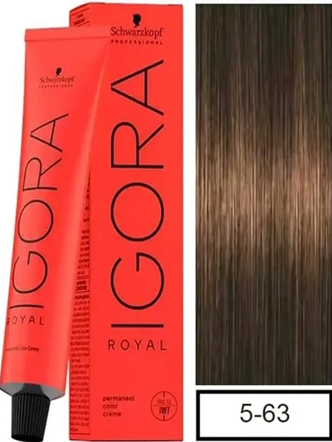 IGORA ROYAL 5-63 Castaño Claro Marrón Mate 1