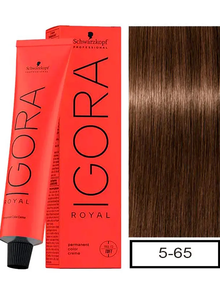 IGORA ROYAL 5-65 Castaño Claro Marrón Dorado 1