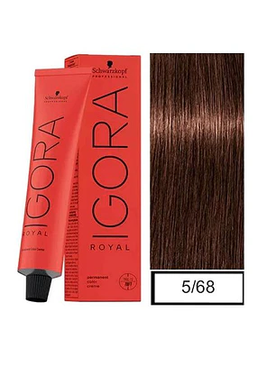 IGORA ROYAL 5-68 Castaño Claro Marrón Rojo