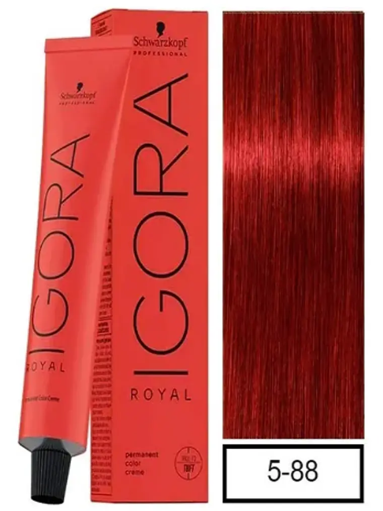 IGORA ROYAL 5-88 Castaño Claro Rojo Intenso 1