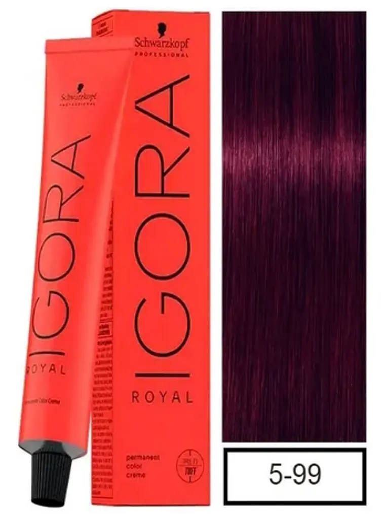 IGORA ROYAL 5-99 Castaño Claro Violeta Intenso 1