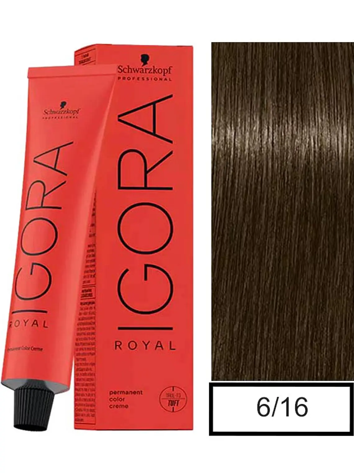 IGORA ROYAL 6-16 Rubio Oscuro Ceniza Marrón 1