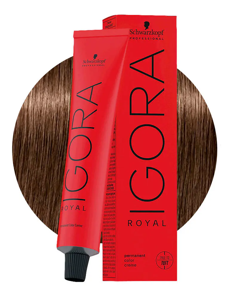 IGORA ROYAL 6-46 Rubio Oscuro Beige Cobrizo 2