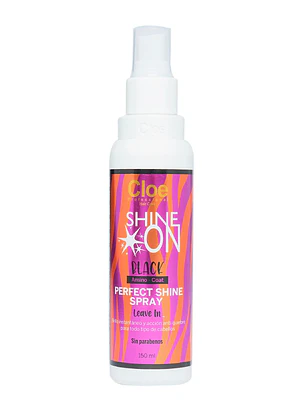 Shine On Black - Spray de Brillo Instantáneo & Anti-Quiebre 150ml