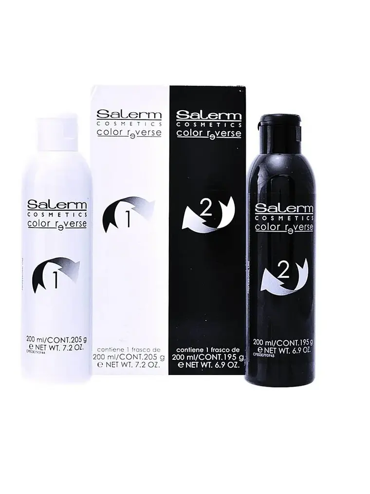 Salerm Cosmetics - Color Reverse: Eliminador de Tinte Sin Amoniaco 200ml + 200ml 1