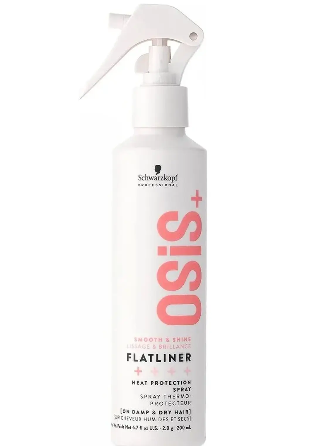 Schwarzkopf OSiS+ Flatliner - Spray Protector Térmico hasta 230°C (200ml) 1