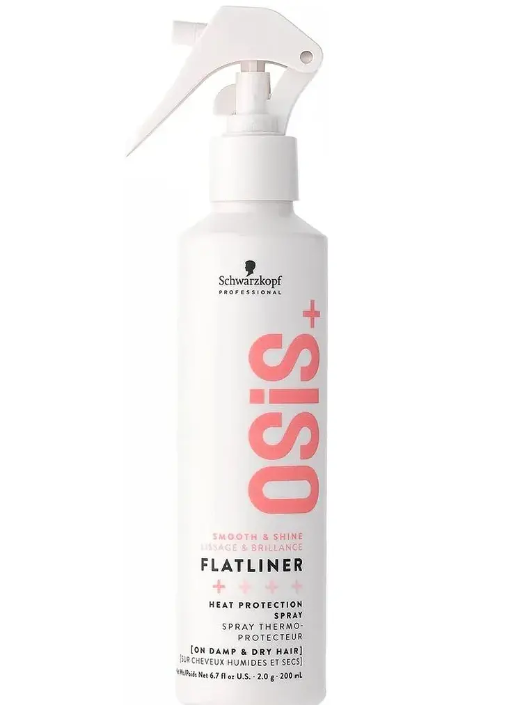 Schwarzkopf OSiS+ Flatliner - Spray Protector Térmico hasta 230°C (200ml) 1