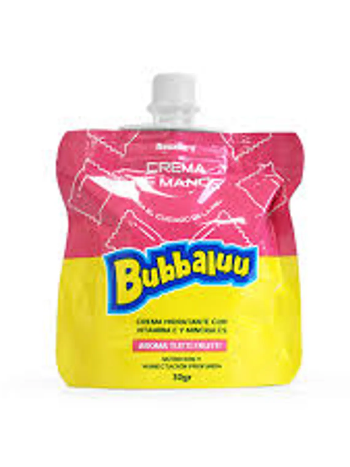 Crema de Manos Bubbaloo - Aroma Tutti Frutti Clásico (30g) 1