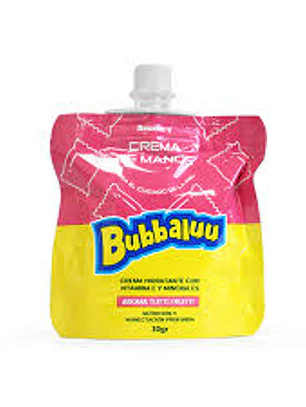 Crema de Manos Bubbaloo - Aroma Tutti Frutti Clásico (30g)