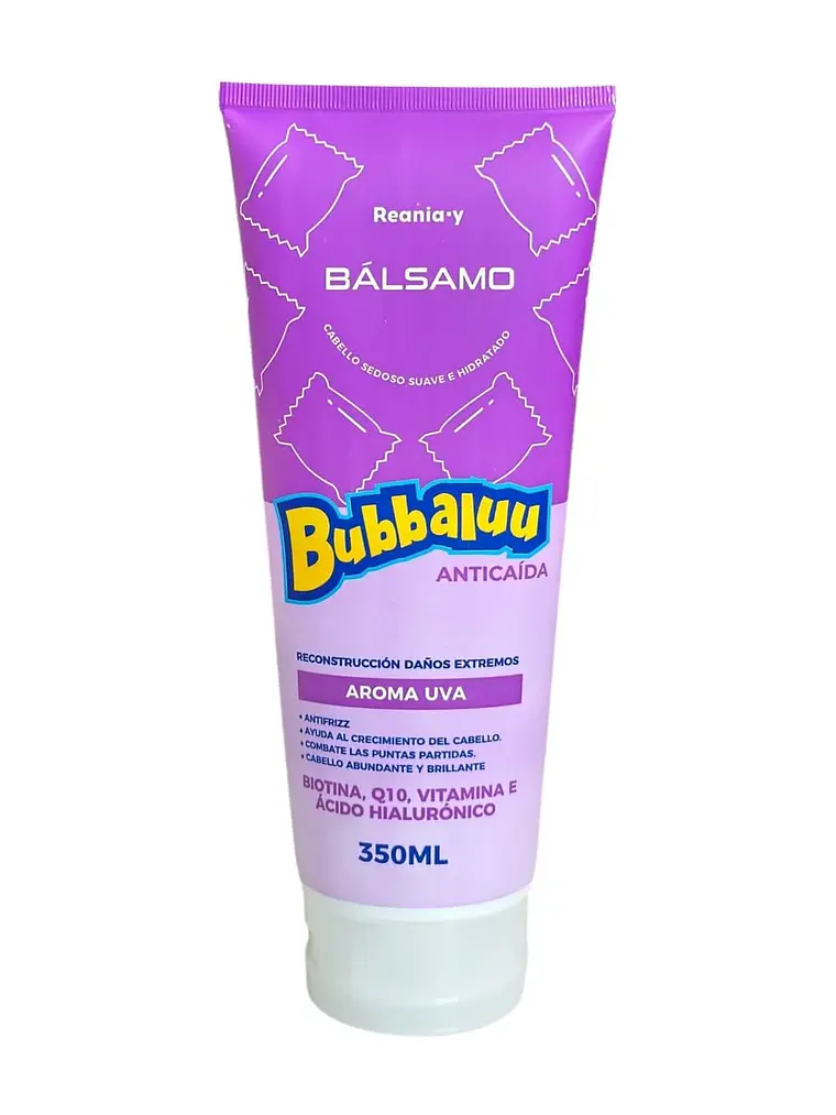 Bálsamo Acondicionador Anticaída - Aroma Uva (350ml) 1