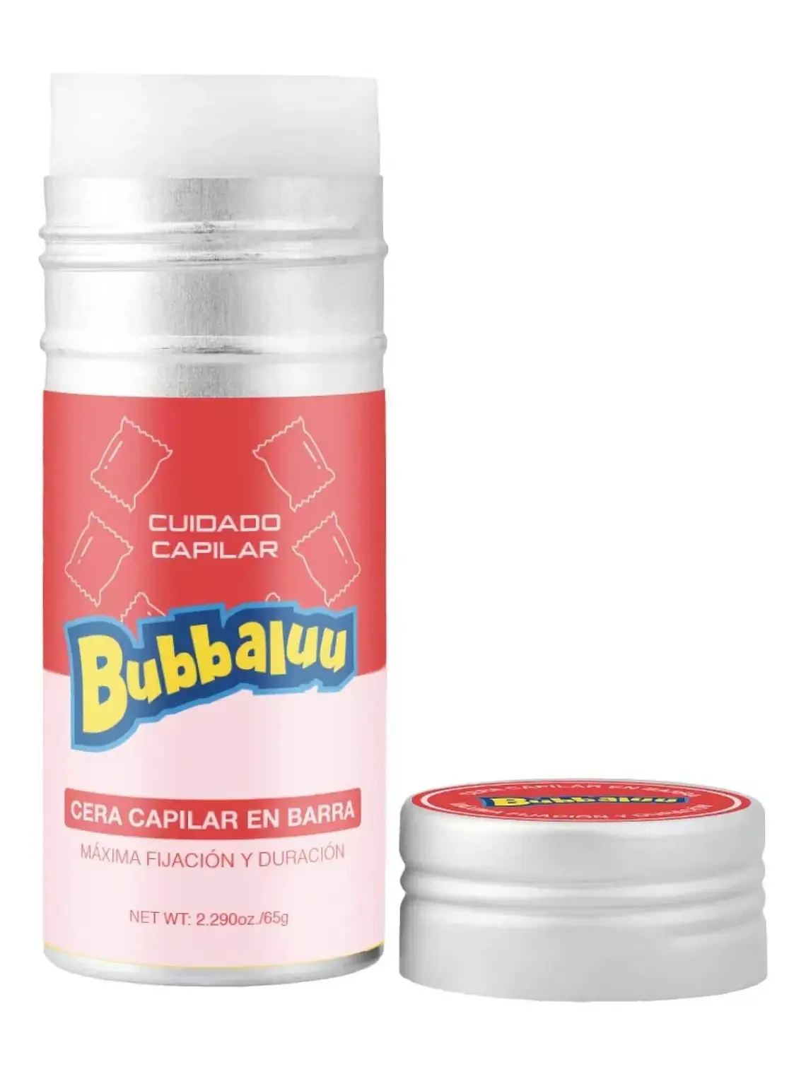 Cera Capilar en Barra Estilizadora - Edición Frutilla (65g) 1
