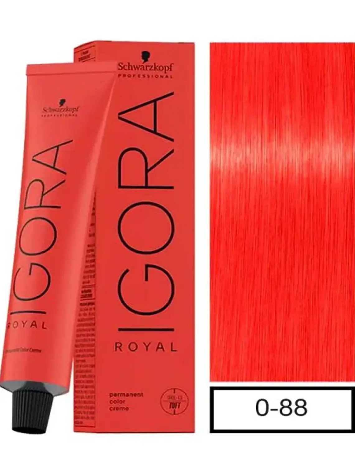 Tintura Schwarzkopf Igora Royal 0-88 - Concentrado Rojo (60ml) 1