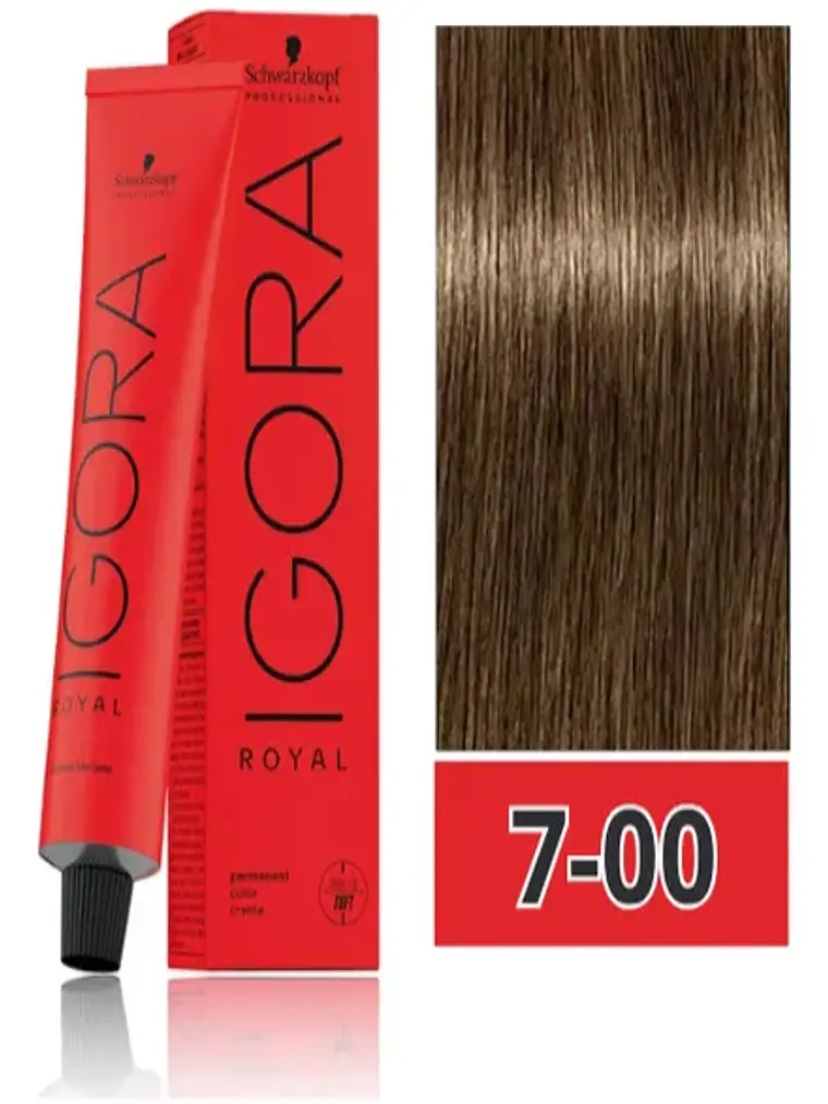 Igora Royal 7-00 - Rubio Medio Natural Extra (60ml) 1