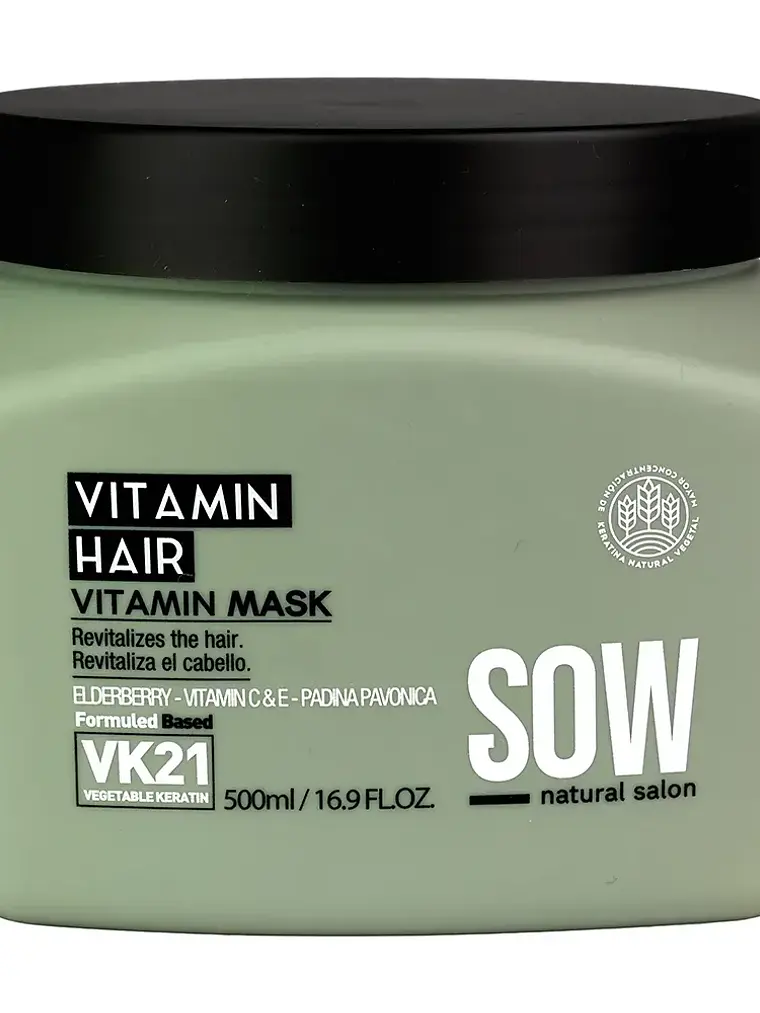 Mascarilla capilar vitamínica - SOW 500 ml 1