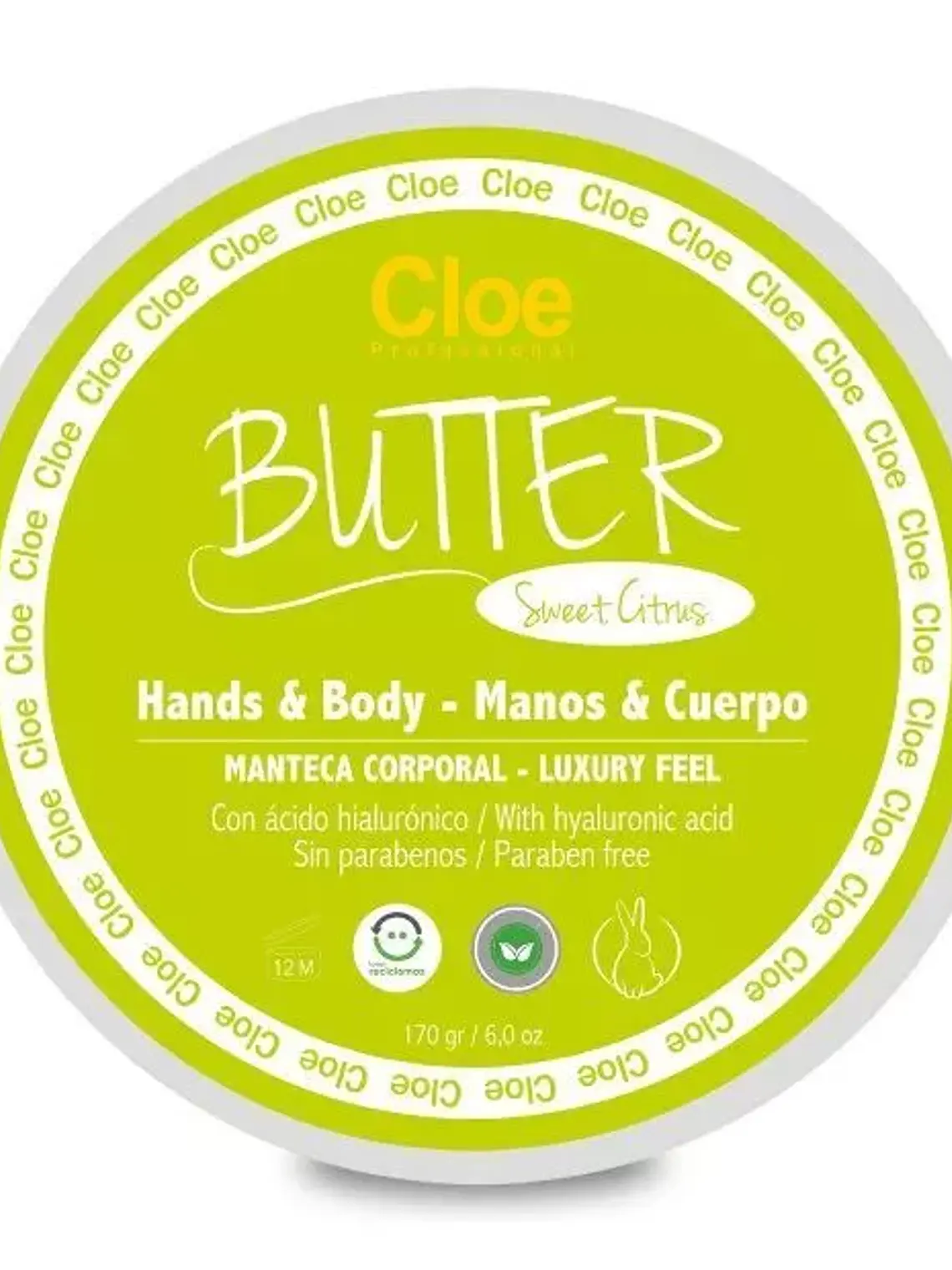 Crema Manos y Cuerpo Butter Sweet Citrus Cloe 170GR 1