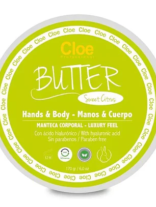 Crema Manos y Cuerpo Butter Sweet Citrus Cloe 170GR