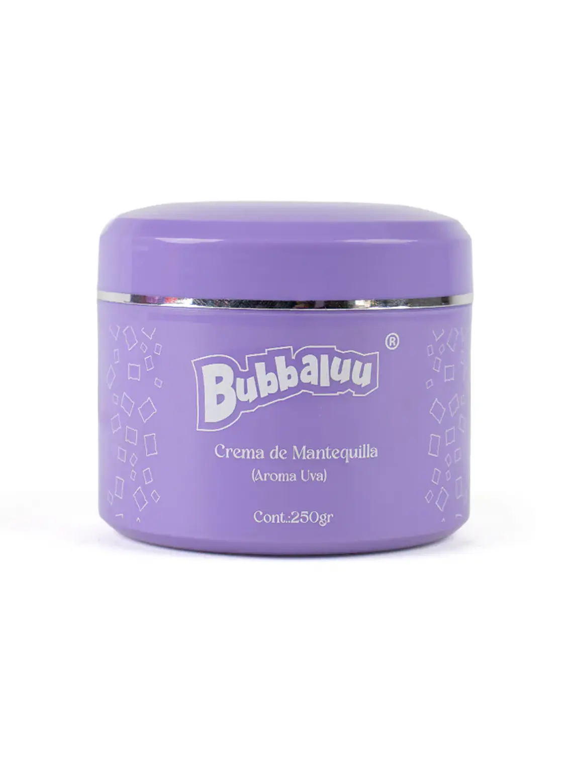 Crema de mantequilla bubbaluu (aroma uva) 250 gr 1