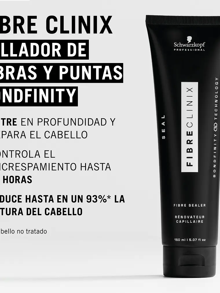 Sellador de fibra Clinix Schwarzkopf Bondfinity  2