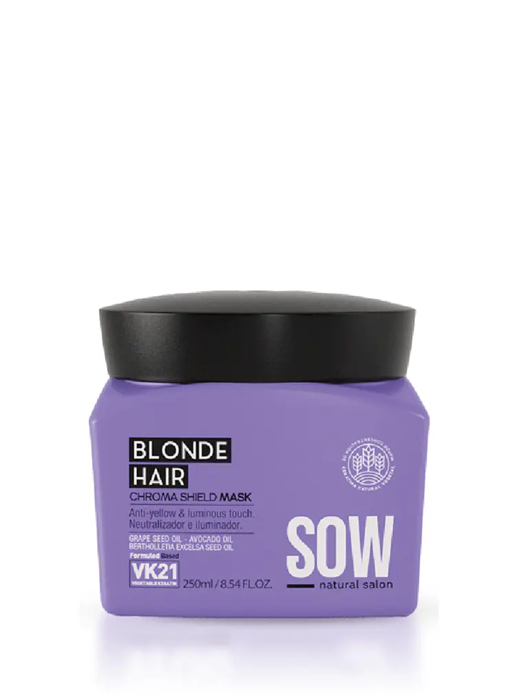 Máscara matizadora 250ml-Blonde Hair 1