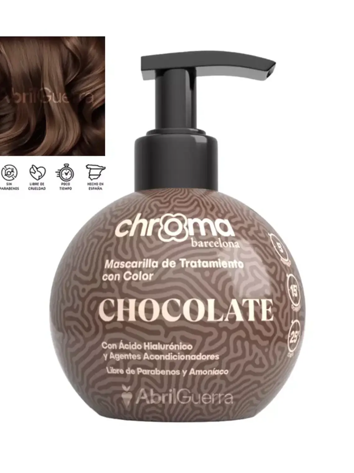 Chocolate - Mascarilla Matizadora - 250ml 1