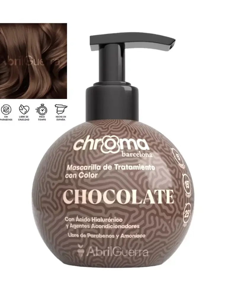 Chocolate - Mascarilla Matizadora - 250ml 1
