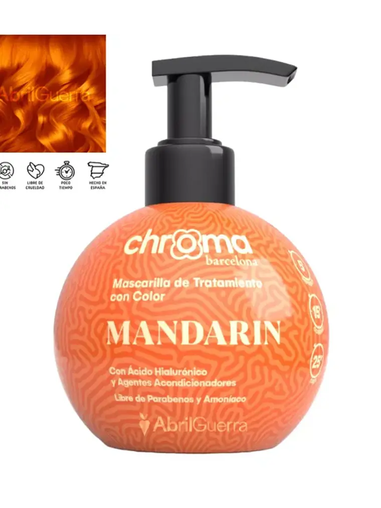 Mandarin - Mascarilla Matizadora - 250ml 1