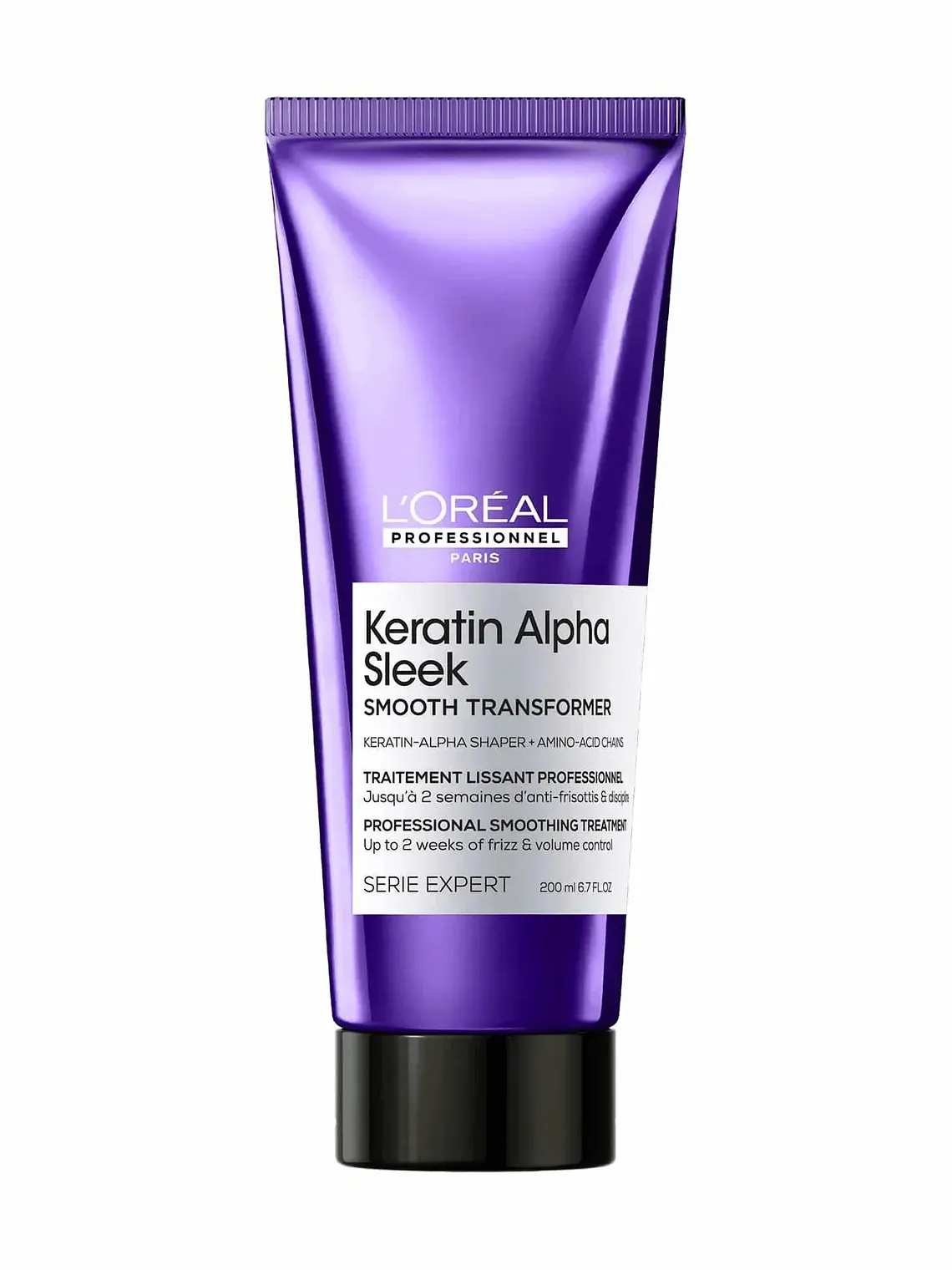 Tratamiento Capilar Progresivo Efecto Liso-Keratin Alpha Sleek LOreal 1