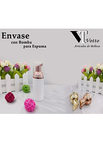 Envase con Bomba para Espuma