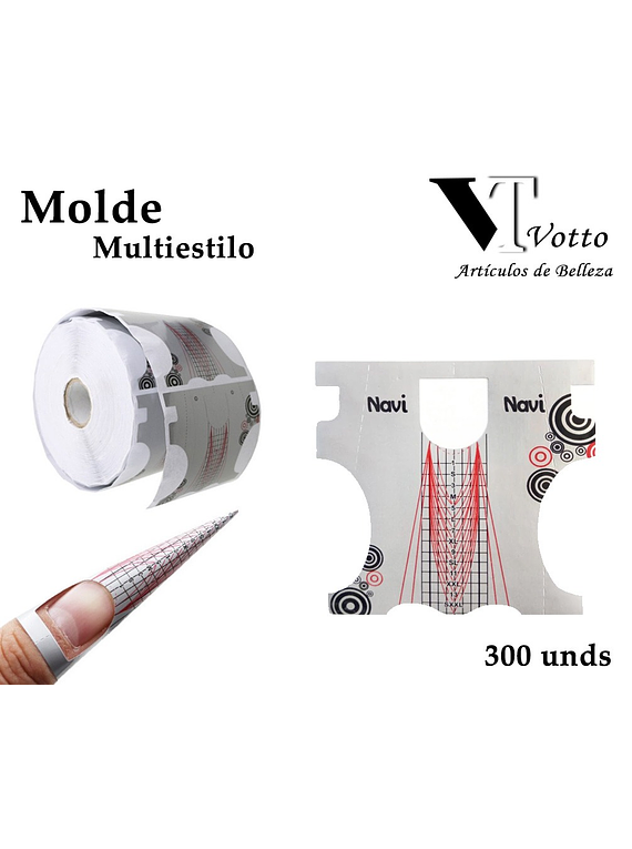 Molde Multiestilos X300 unidades