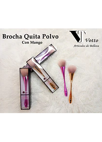 Brocha Quita Polvo con Mango