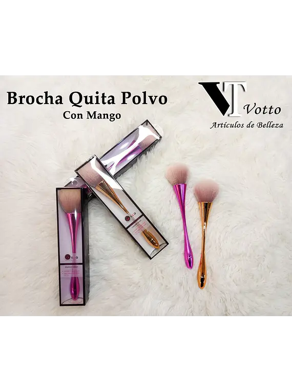 Brocha Quita Polvo con Mango
