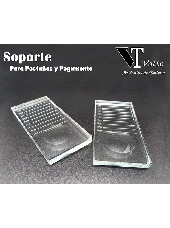 Soporte para Pestañas y Pegamento