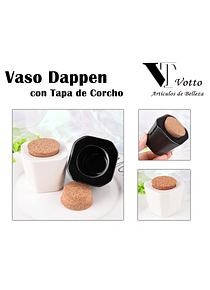 Vaso Dappen con Tapa de Corcho