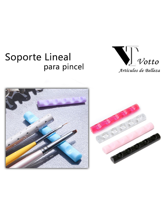 Soporte Lineal para Pincel