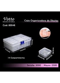 Caja organizadora de efectos