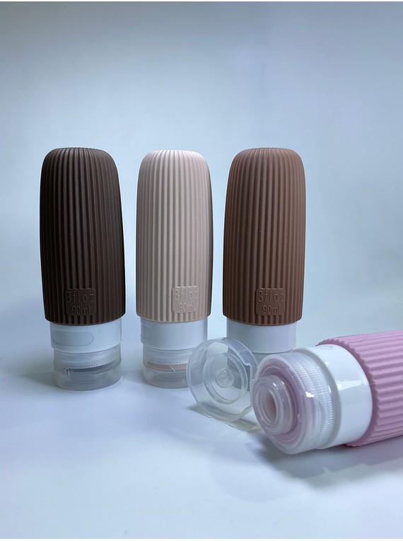 Envase para crema con lineas