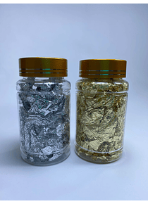 Papel chocolate dorado y plateado