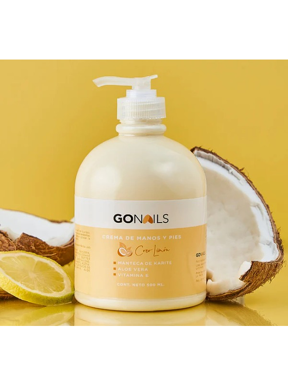 Cremas de manos y pies 500ml Go nails