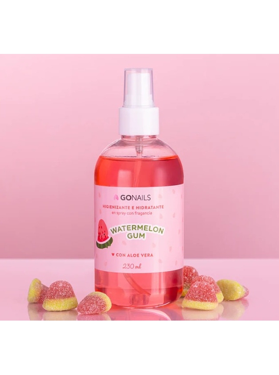 Higienizante e hidratante de manos y pies 230ml Go nails