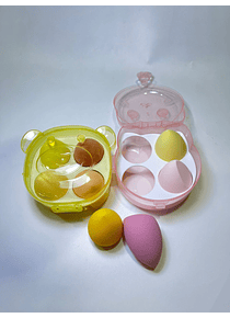 Set de esponja x4 unds